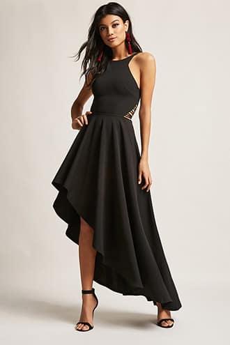 Forever21 Selfie Leslie Strappy Tulip Maxi Dress