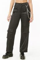 Forever21 Chain-accent Cargo Pants