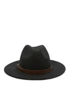 Forever21 Embossed-band Wool Fedora