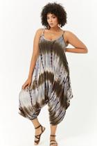 Forever21 Plus Size Tie-dye Harem Jumpsuit