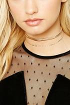 Forever21 Snake Chain Choker Set