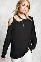 Forever21 Asymmetrical Cutout Sweater