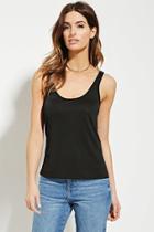 Love21 Women's  Contemporary Scoop Neck Tank