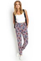 Forever21 Tribal Print Pleated Pants