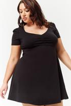Forever21 Plus Size Ruched A-line Dress