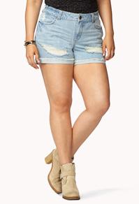 Forever21 Cool-girl Denim Cut Offs