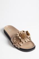 Forever21 L4l By Lust For Life Floral Slide Sandals