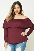 Forever21 Plus Size Off-the-shoulder Top