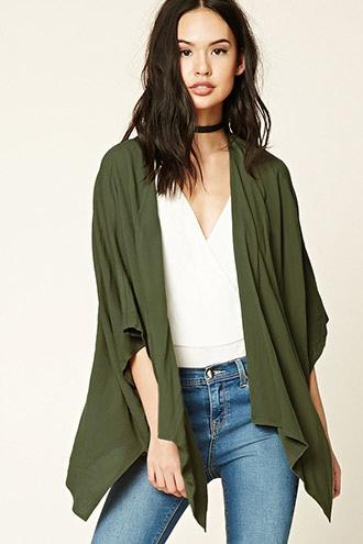 Forever21 Draped Dolman Kimono