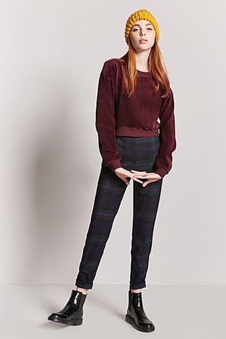 Forever21 Velvet Knit Pullover