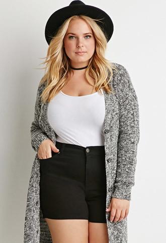 Forever21 Plus Classic Denim Shorts