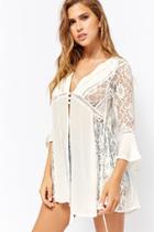 Forever21 Lace Panel Mini Dress
