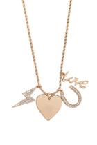 Forever21 Love Charm Chain Necklace