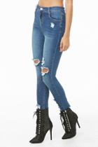 Forever21 Distressed Faded Jeans