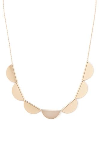 Forever21 Semicircle Charm Necklace