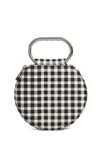 Forever21 Round Gingham Clutch