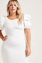 Forever21 Plus Size Puff Sleeve Dress