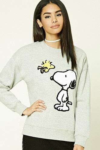 Forever21 Snoopy Woodstock Sweatshirt