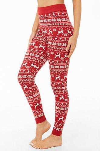Forever21 Fair Isle Print Leggings