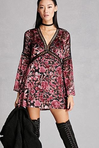 Forever21 Rd And Koko Floral Swing Dress