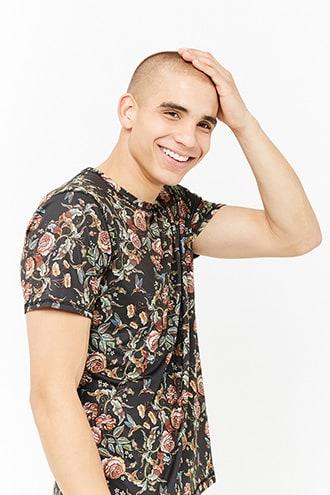 Forever21 Super Massive Hummingbird Jersey Tee