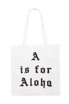 Forever21 A Is For Aloha Graphic Tote Bag