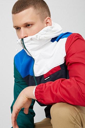 Forever21 Members Only Colorblock Windbreaker