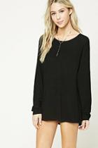 Forever21 Ribbed Knit Dolman Sweater
