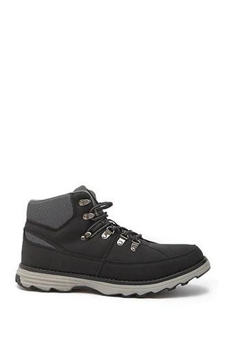 Forever21 Men Xray Faux Nubuck Boots