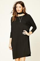 Forever21 Women's  Dolman T-shirt Dress