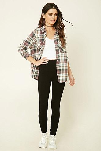Forever21 Women's  Stretch-knit Leggings