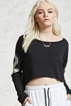 Forever21 Graphic 23 Crop Top