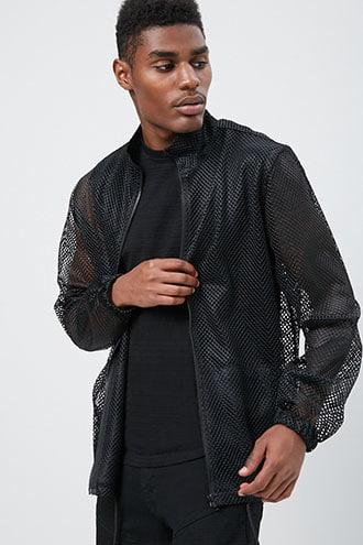 Forever21 Sheer Mesh Jacket