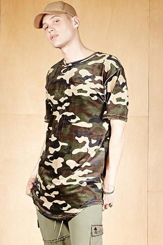 Forever21 Cayler & Sons Velvet Camo Tee