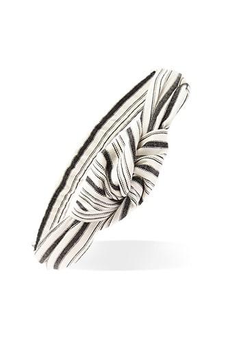 Forever21 Striped Knot-front Headwrap
