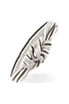 Forever21 Striped Knot-front Headwrap