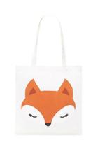 Forever21 Sleeping Fox Canvas Tote