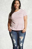 Forever21 Plus Size Striped Tee