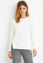 Love21 Women's  Contemporary Brushed Knit Raglan Sweater