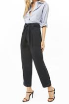 Forever21 High-rise Pleat-front Pants