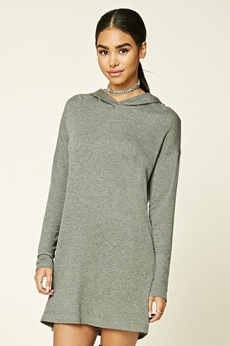 Forever21 Women's  Hooded Swing Dress