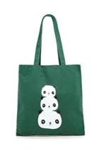 Forever21 Panda Graphic Tote Bag