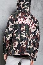 Forever21 Savages Graphic Windbreaker