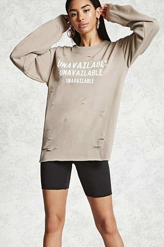 Forever21 Unavailable Graphic Sweatshirt
