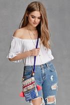 Forever21 Beaded Abstract Crossbody
