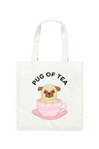 Forever21 Pug Of Tea Graphic Tote