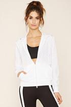 Forever21 Women's  Active Perforated Windbreaker