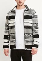 21 Men Men's  Geo Wool-blend Jacket