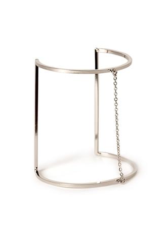 Forever21 Cutout Chained Cuff