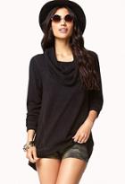 Forever21 Cowl Neck Tunic Sweater